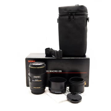Sigma 105mm F2.8 EX DG OS HSM Macro Canon EF-Mount (Occ), Audio, Tv en Foto, Fotografie | Lenzen en Objectieven, Ophalen of Verzenden