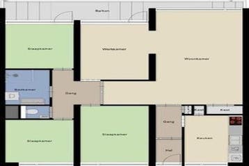 Appartement Stadhoudersring in Zoetermeer, Via bemiddelaar, Zoetermeer, Appartement, Zuid-Holland