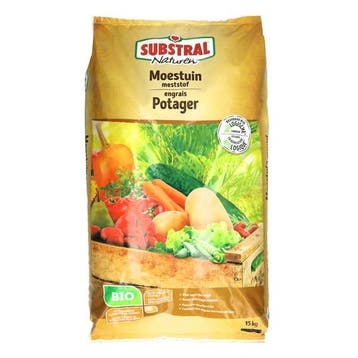 Moestuinmest | Substral Naturen | 15 kg (Bio-label), Verzenden