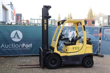Veiling: Heftruck Hyster H2.0FT LPG 2000kg 4.33m 2009, Zakelijke goederen, Machines en Bouw | Heftrucks en Intern transport, Heftruck