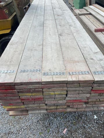 gebruikte steigerplanken 500 cm lang, Ophalen, Nieuw