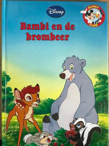 Bambi en de brombeer Disney club leesboek - Disney, Verzenden, Gelezen, Disney