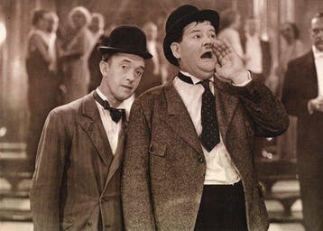 Studio - Twee bijzondere grote foto’s van Laurel en Hardy, Nieuw