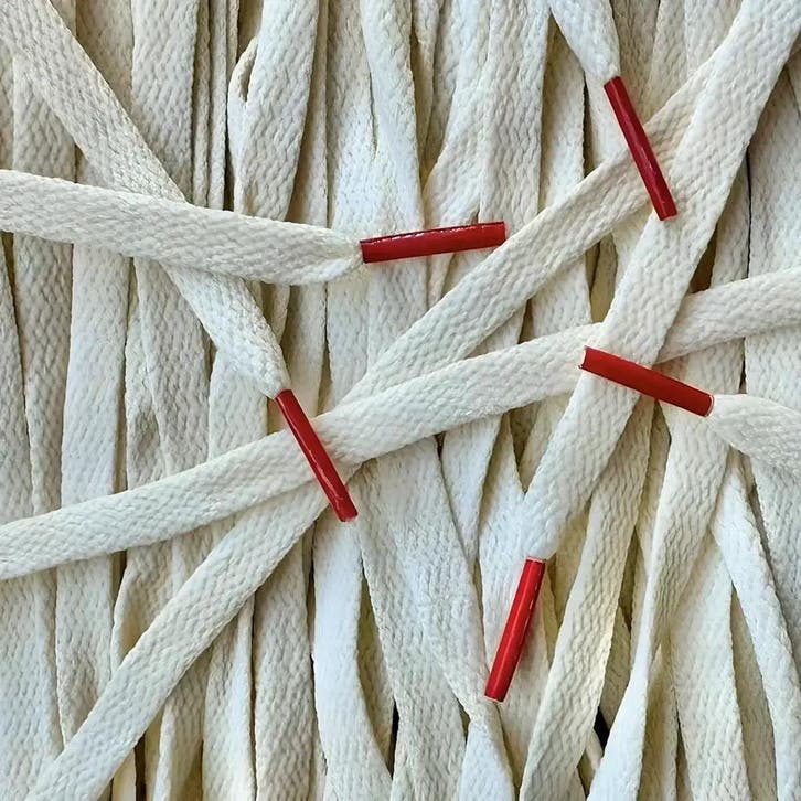 Custom veters - Sail Rood • 120  cm x 8 mm, Kleding | Heren, Schoenen, Ophalen of Verzenden