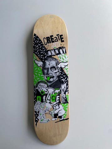 D*Face (1978) - Dog Save The King (Skatedeck/Ed. 25ex.)