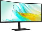 Samsung - UWQHD  Monitor - 34 inch, Verzenden, In hoogte verstelbaar, VA, Nieuw