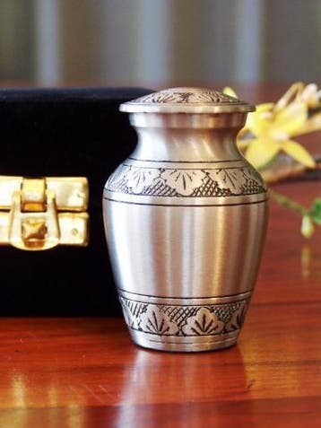 mini urn | brons | urn | uitverkoop | aanbieding | crematie, Ophalen of Verzenden, Nieuw