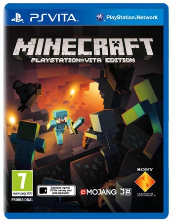 PS Vita Minecraft, Spelcomputers en Games, Games | Sony PlayStation Vita, Verzenden, Zo goed als nieuw