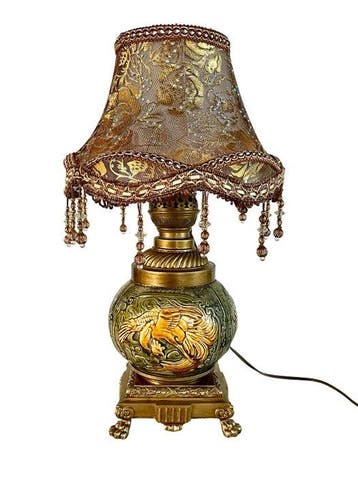Lamp - Keramiek, Brons