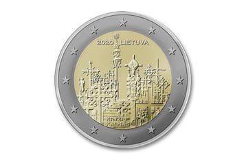 2 Euro Heuvel der Kruisen 2020- Litouwen, Postzegels en Munten, Verzenden