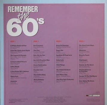 Various - Remember The 60s (Volume 4) (LP, 1984), Cd's en Dvd's, Ophalen of Verzenden, Gebruikt
