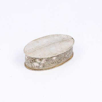 NO RESERVE - Porto (Portugal) - Snuifdoos - .925 zilver, Antiek en Kunst, Antiek | Goud en Zilver