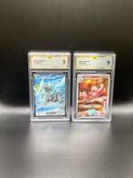 Pokémon - 2 Graded card - Kyurem & Gurdurr Black Bolt - GG 9, Nieuw