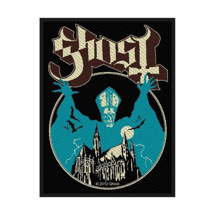 Ghost Opus Eponymous patch officiële merchandise, Verzamelen, Muziek, Artiesten en Beroemdheden, Kleding, Nieuw, Ophalen of Verzenden