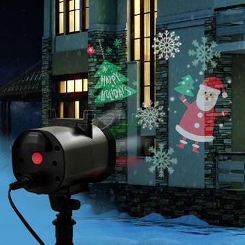LED Projector - Kerst - Sneeuw - Halloween - Verjaardag, Ophalen of Verzenden, Nieuw