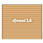 zijwand carport, Nieuw