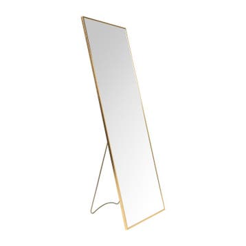 Passpiegel XL - goudkleurig - 50x150 cm, Verzenden, Nieuw