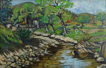 Louis Maurel (XX) - Le ruisseau