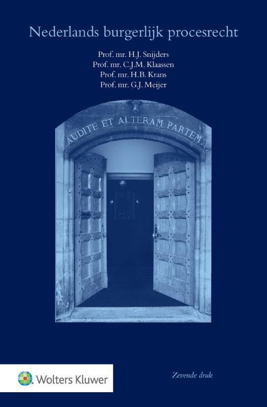 Nederlands burgerlijk procesrecht ing. editie 9789013169768, Boeken, Studieboeken en Cursussen, Zo goed als nieuw, Verzenden
