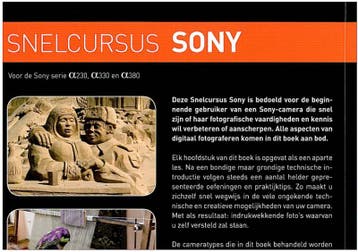Snelcursus Sony / Foto academie 9789045644738, Boeken, Verzenden, Zo goed als nieuw, Joke Beers-Blom