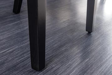 Design Stoel CASTLE beige zwart Getextureerde stof Houten, Ophalen of Verzenden, Nieuw