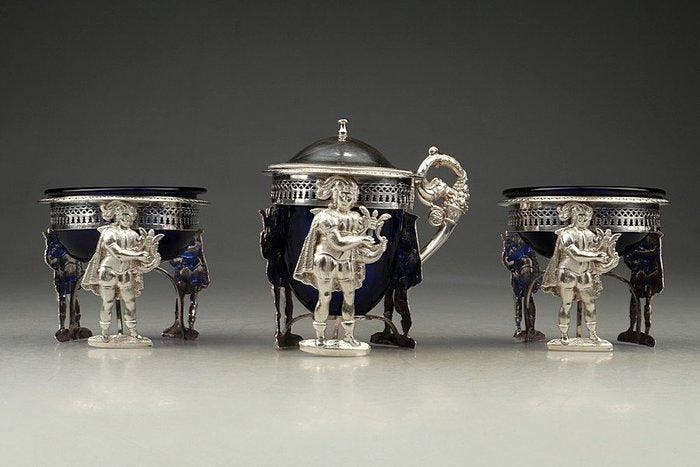 Container - Zilver, Antiek en Kunst, Antiek | Goud en Zilver