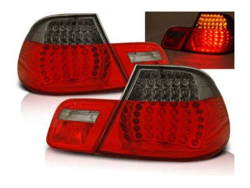 LED achterlicht units Red Smoke geschikt voor BMW E46 Coupe, Verzenden, Nieuw, BMW
