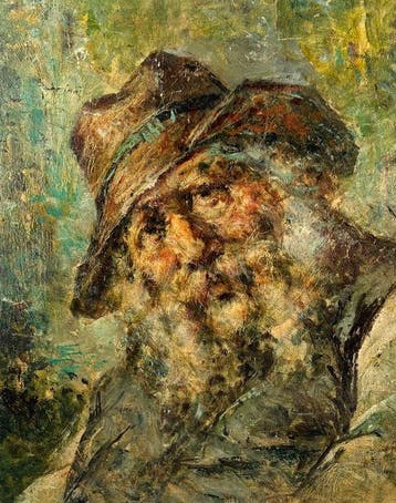 Nazzareno Sidoli (1879–1969) - Ritratto di Vecchio - NO