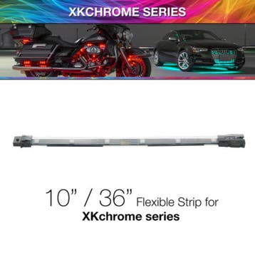 XK Glow 10in Multi Color Flexible Strip for XKchrome & 7, Ophalen of Verzenden, Nieuw