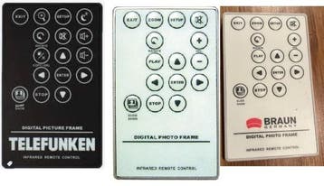 Afstandsbediening Braun photoframe 8008 Telefunken dpf10331, Ophalen of Verzenden, Nieuw, Origineel