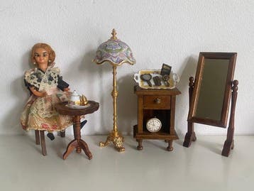 Reutter - Speelgoed Collection of Dollhouse furniture &