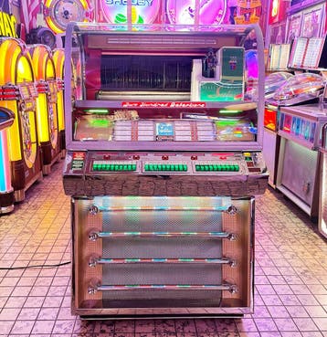 Jukebox Seeburg V-200 (1955) - Origineel Gerestaureerd, Ophalen, Gebruikt