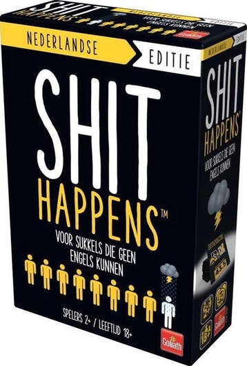 Shit Happens - Voor Sukkels Die Geen Engels Kunnen | Goliath, Verzenden, Nieuw