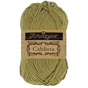 Scheepjes Cahlista - 395 willow - Katoen Garen, Ophalen of Verzenden, Nieuw