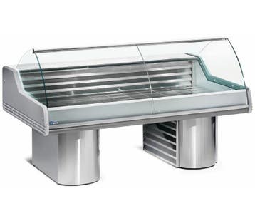 Vitrine Toonbank Vis | Werkblad Graniet | Gekoeld 0 / +2..., Zakelijke goederen, Horeca | Keukenapparatuur, Verzenden, Nieuw in verpakking
