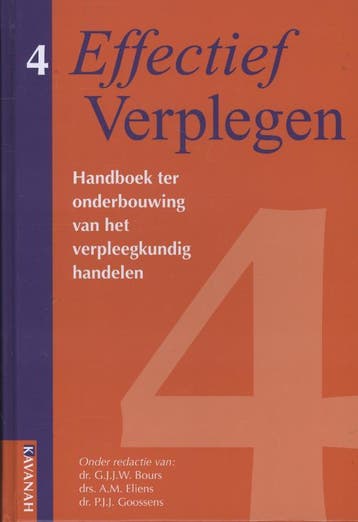 Effectief verplegen 9789057401190, Zo goed als nieuw