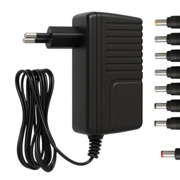 Hama Universele Power Adapter - 1000mA met 8 Stekkers (Nieu, Verzenden, Nieuw