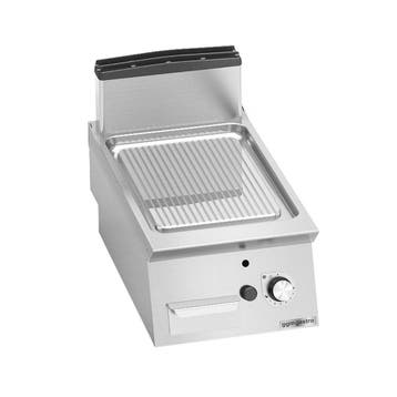 GGM Gastro | Gasbakplaat - 6,9kW - Geribbeld | GBPGB473B |, Verzenden