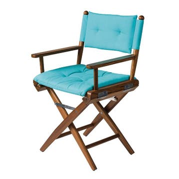 ARC Regisseursstoel Teak Geolied Forza Smaragd Deluxe, Ophalen of Verzenden, Nieuw