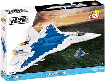 COBI 5909 Sukhoi SU-57 Felon (Leger bouwsets, Modelbouwsets), Verzenden, Nieuw