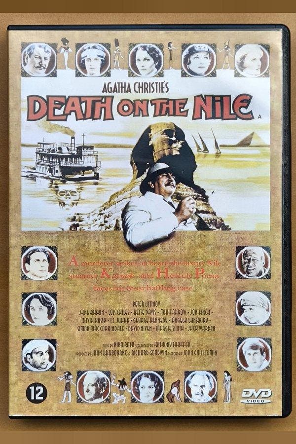 DVD Death on the Nile 1978 Lois Chiles Jane Birkin, Cd's en Dvd's, Dvd's | Thrillers en Misdaad, Verzenden