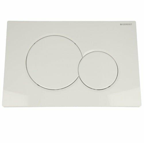Geberit 115.770.11.5 bedieningsplaat wit, Doe-het-zelf en Verbouw, Sanitair, Ophalen of Verzenden