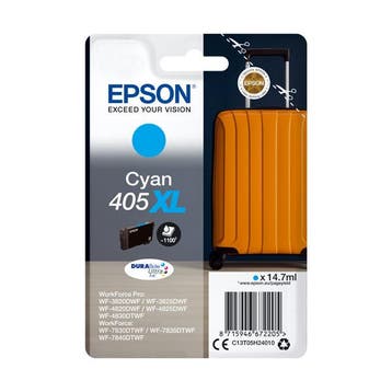 Epson 405XL (T05H2) inktcartridge cyaan hoge capaciteit, Verzenden, Nieuw, Epson