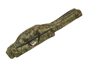 Camouflage Foudraal 2 hengels 140 cm - Roofvis XL, Verzenden, Nieuw, Overige typen