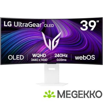 LG Ultragear 39GX90SA-W  39  Wide Quad HD 240Hz Curved OLED, Verzenden, Nieuw, LG