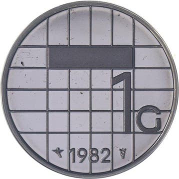 Nederland. Beatrix. 1 Gulden 1982 t/m 2001 in PROOF compleet