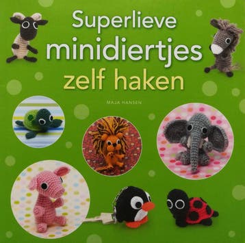 Superlieve minidiertjes zelf haken - Maja Hansen, Verzenden, Zo goed als nieuw, Maja Hansen