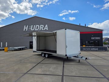 Humbaur gesloten wagen 3500kg 618x203x209cm met verkoopklep, Nieuw
