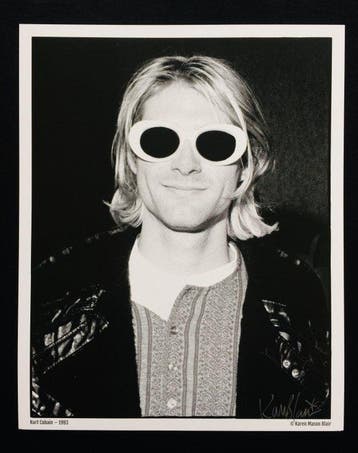 Nirvana, Kurt Cobain - Signed Photo by the Photographer, Antiek en Kunst