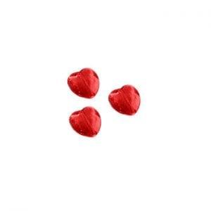 10 x Kinderkralen acryl facet hart rood 12.5 mm, Ophalen of Verzenden, Nieuw, Kraal